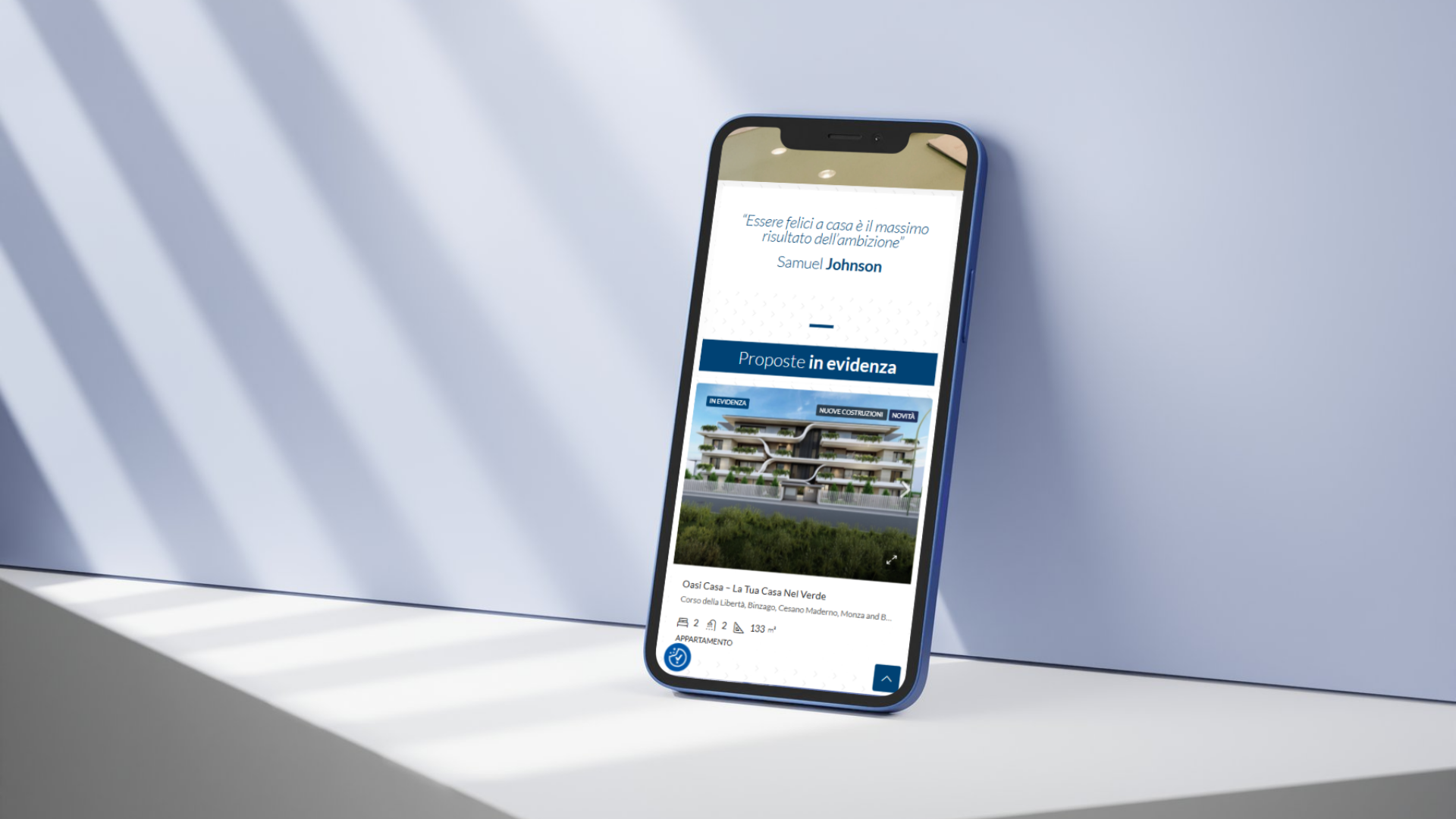 Progetto sito WordPress per agenzia immobiliare Studio Ca'Bella
